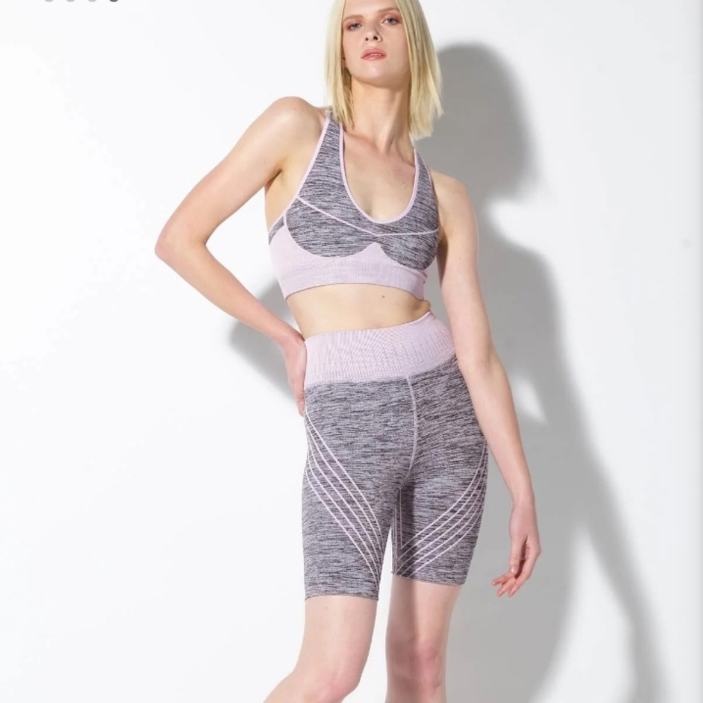 Avocado Workout Set Bike Shorts & Sports Bra